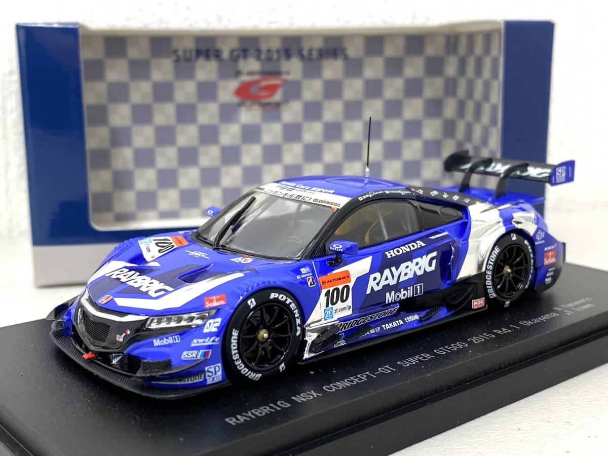 絶版・未使用＞EBBRO エブロ 1/43 RAYBRIG NSX CONCEPT-GT SUPER GT500