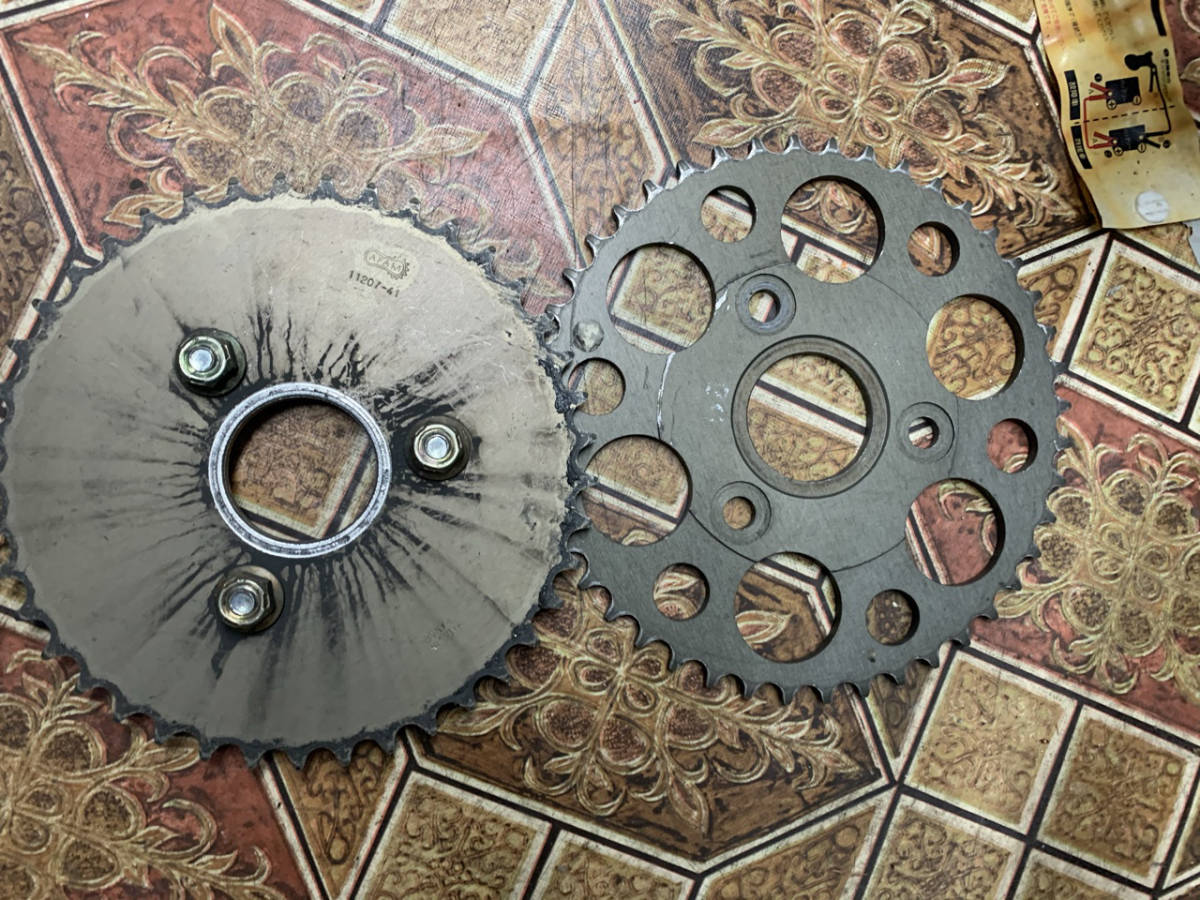 ホンダ Rs125r Nx4用他 Nsf250r Nx7 にも 社外 リア スプロケットセット ドリブンスプロケ一式 レース用品 10枚 Hrc 梱包サイズc スプロケット 売買されたオークション情報 Yahooの商品情報をアーカイブ公開 オークファン Aucfan Com