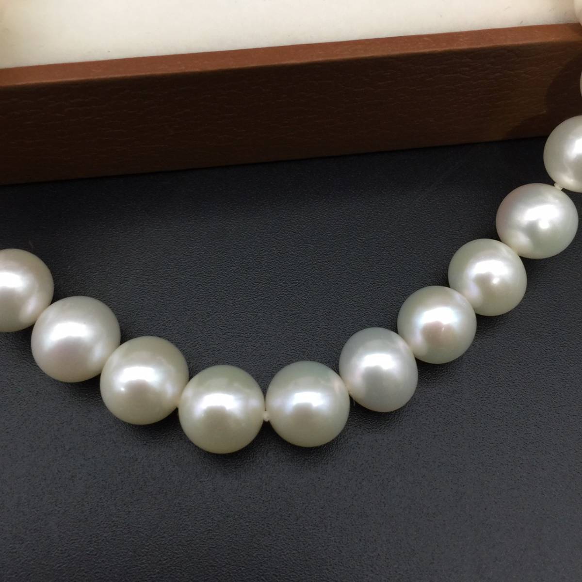 パールネックレス CHINA JEWELRY 花珠真珠 9-9.5mm 新品・未使用中国珠 