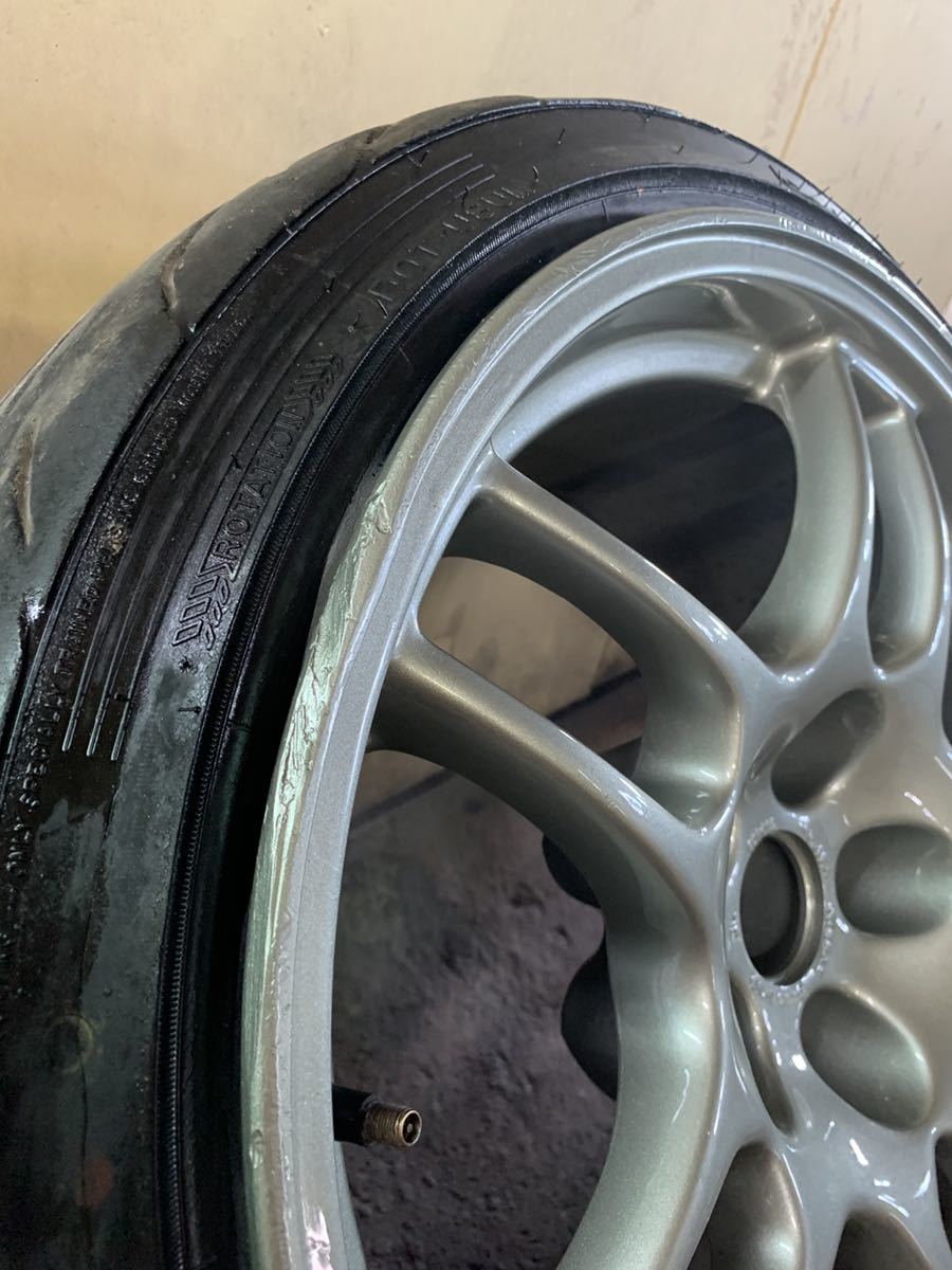 R33 GTR 純正ホイール 17インチ 9j+30 NANKANG NS-2R 2本セット R33