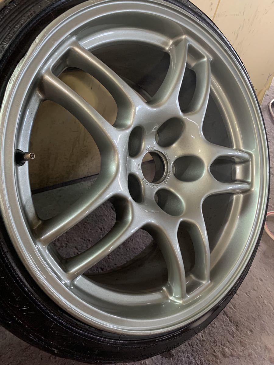 R33 GTR 純正ホイール 17インチ 9j+30 NANKANG NS-2R 2本セット R33