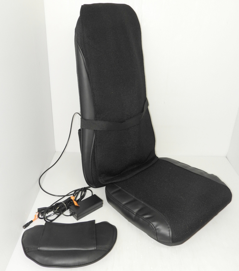 ★DOCTOR AIR ドクターエア 3D マッサージシート MS-04 家庭用 電気マッサージ器 健康器具 ブラック