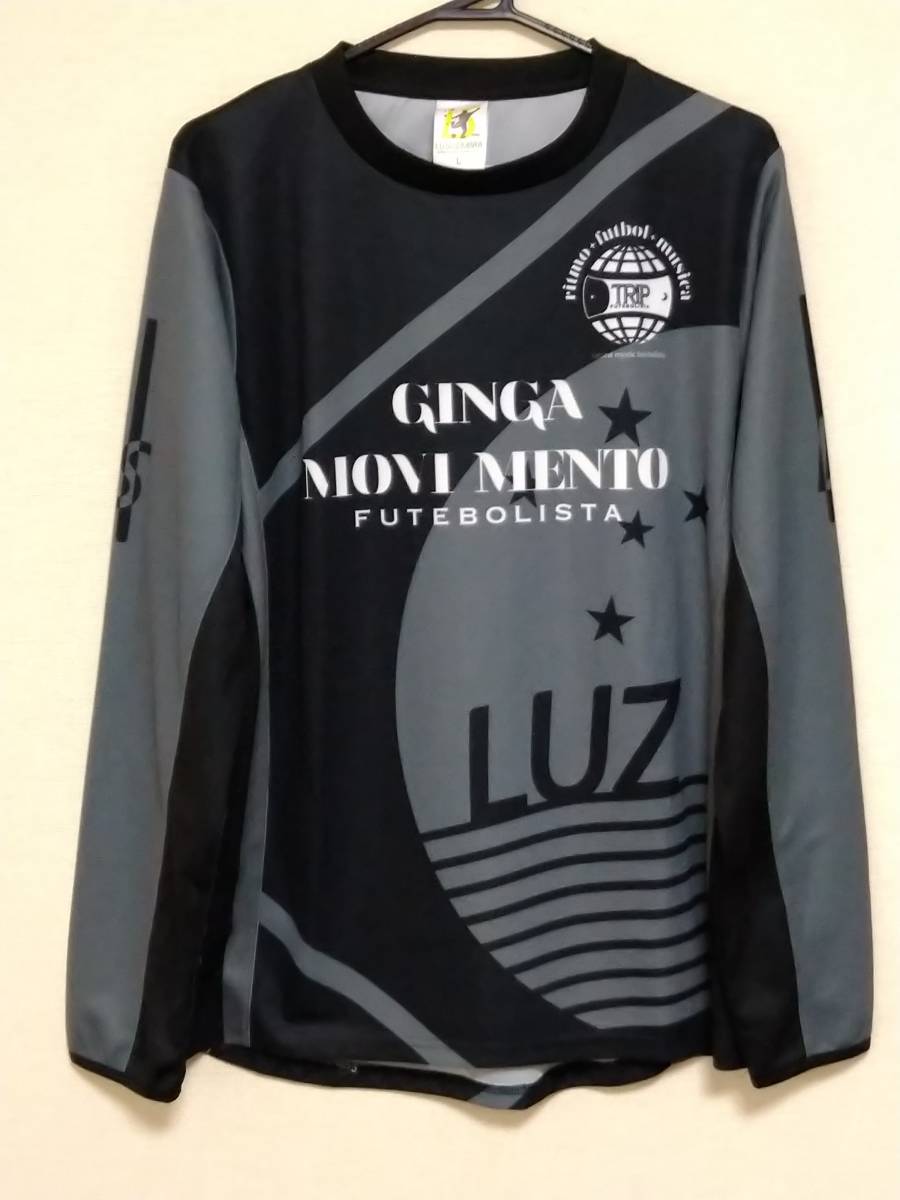 イソンブラピンク 長袖 ルースサッカー ロゴ LUZeSOMBRA ルースイ