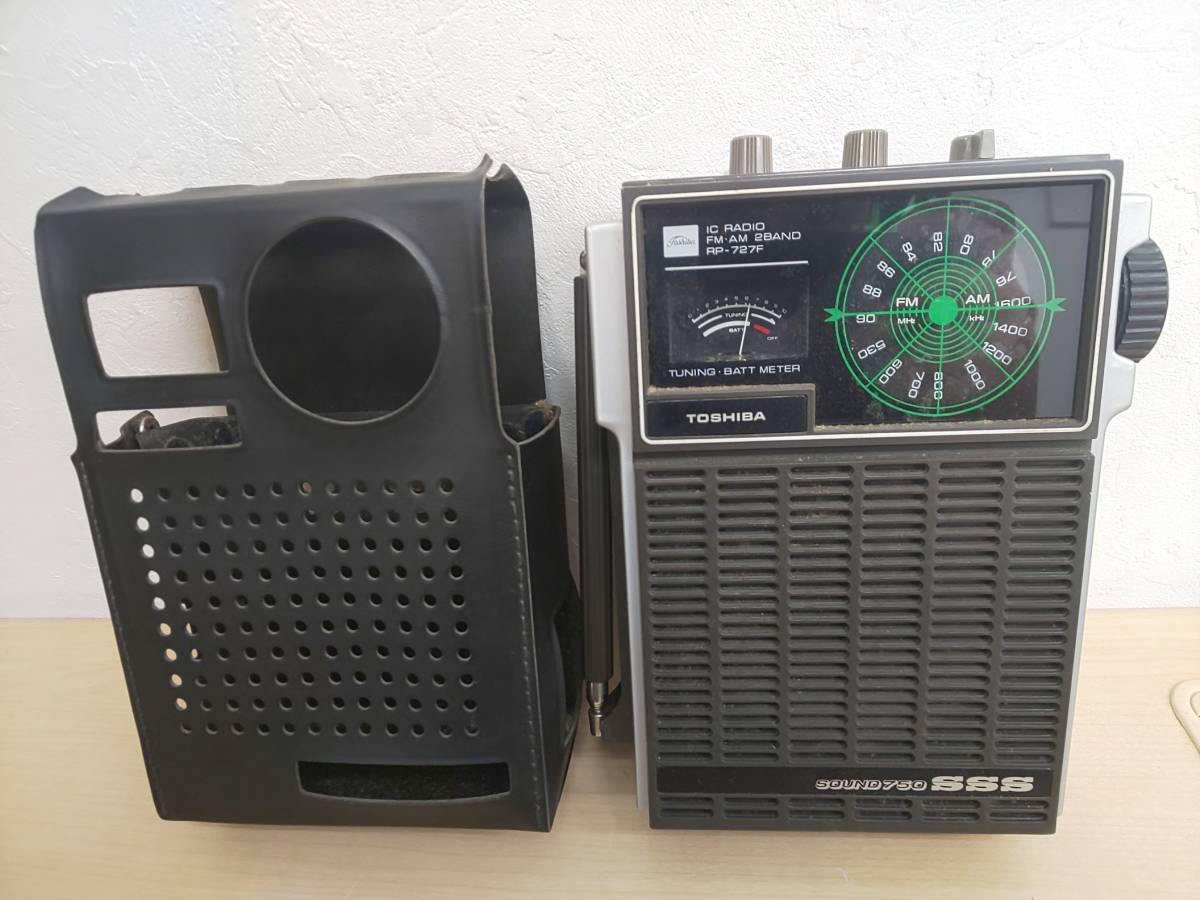 22748◇東芝 SOUND750SSS FM/AMラジオ RP-727F ジャンク品 東芝