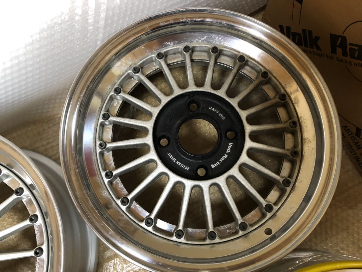 当時物ボルクレーシング370 エアロホイールVolk Racing GX71 GZ10 GZ20