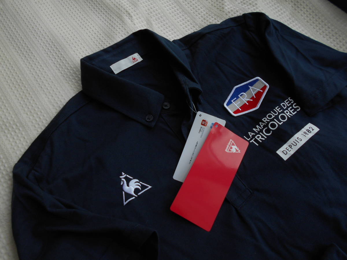 限定セール センス抜群 le coq sportif / ルコック 半袖 DRY 吸汗 ／ボタンダウン ポロ NV/M(ルコック)｜売買されたオークション情報、yahooの商品情報をアーカイブ公開 - オークファン シャツ