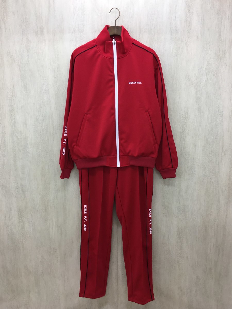 限定SALE，HOT 24karats &times;EXILE/セットアップ/M/ポリエステル/レッド(上下セット)｜売買されたオークション情報、yahooの商品情報をアーカイブ公開 - オークファン その他