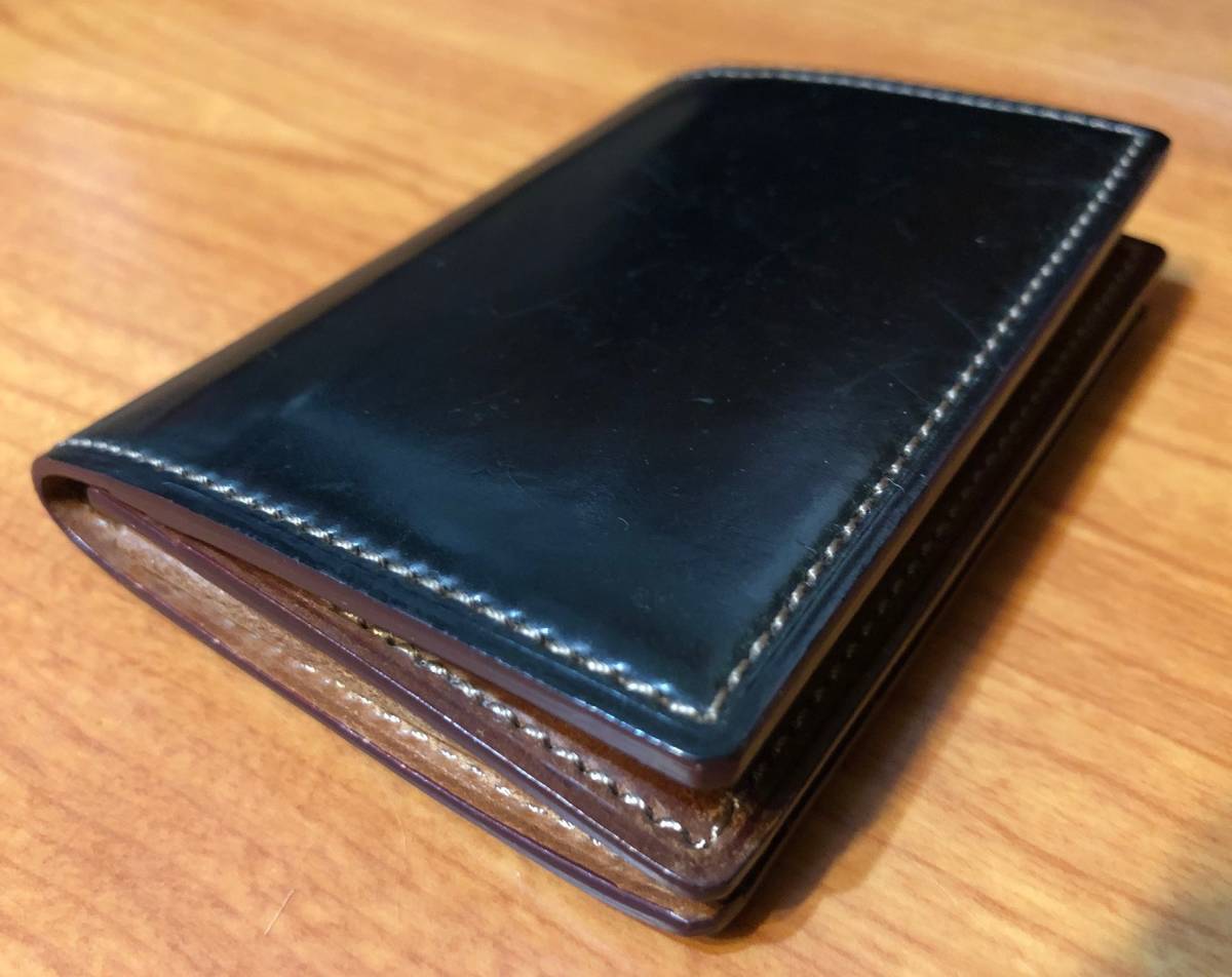 SHELL CORDOVAN ガンゾ 2(シェルコードバン2) 名刺入れ 名刺入れ