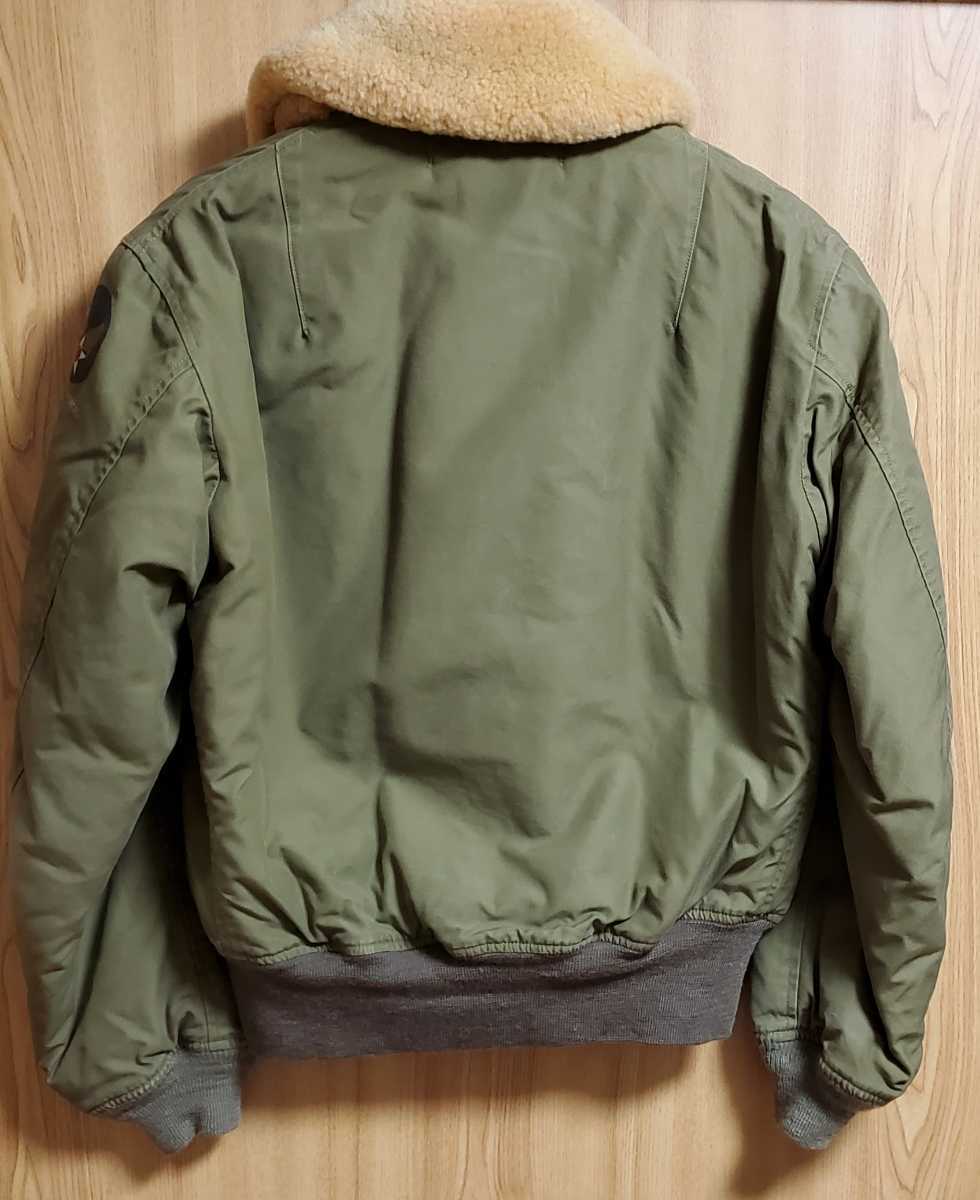 B-15A リアルマッコイズ フライトジャケット サイズ38 美品 The REAL 