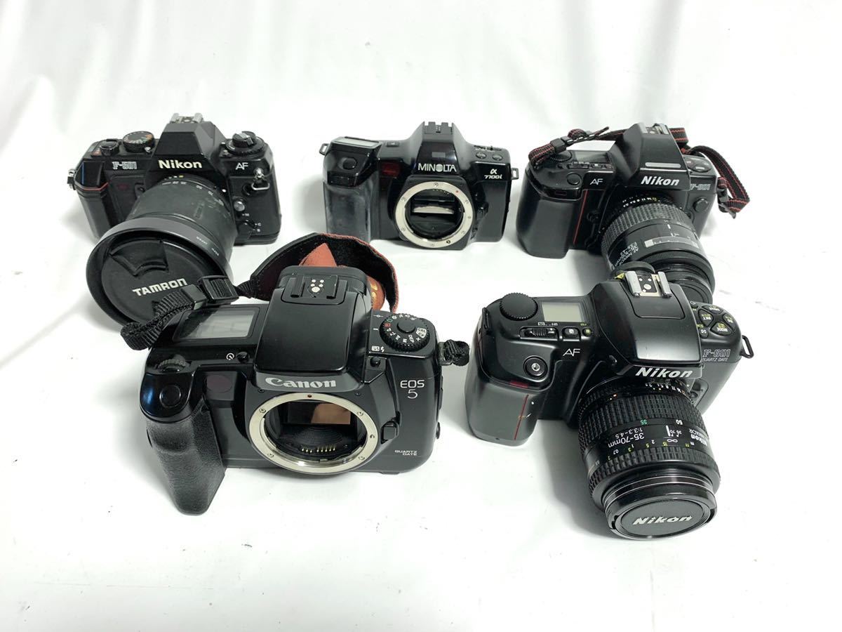 コンパクトデジタルカメラ コンパクト 一眼 フィルムカメラ セット 売り切り】【中古品】【現状品 Nikon、MINOLTA、Canon等Nikon F-801