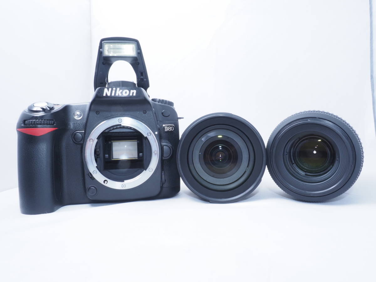 Nikon D80 すぐ撮れるセット ダブルズームキット｜Yahoo!フリマ 