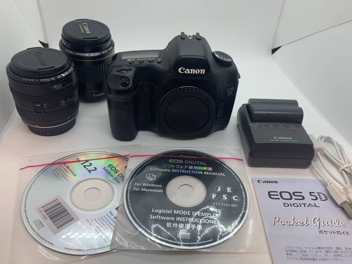 EOS Canon キャノン 5D MarkIII標準&望遠ダブルレンズセット Mark 