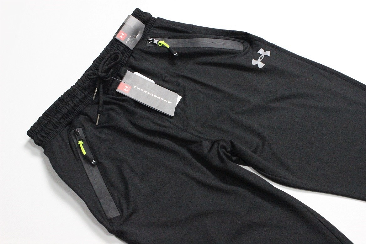新品，送料無料 US UNDER ARMOUR アンダーアーマー ストレッチ ジョガーパンツ スウェット XLサイズ ブラック(その他)｜売買されたオークション情報、yahooの商品情報をアーカイブ公開 - オークファン ロング