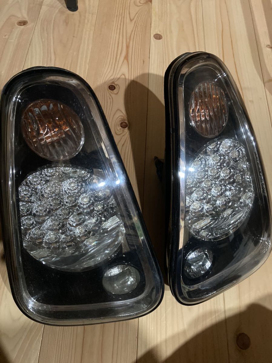 ミニクーパー MINI クーパーS R50 R52 R53 LEDテールランプ ブラック