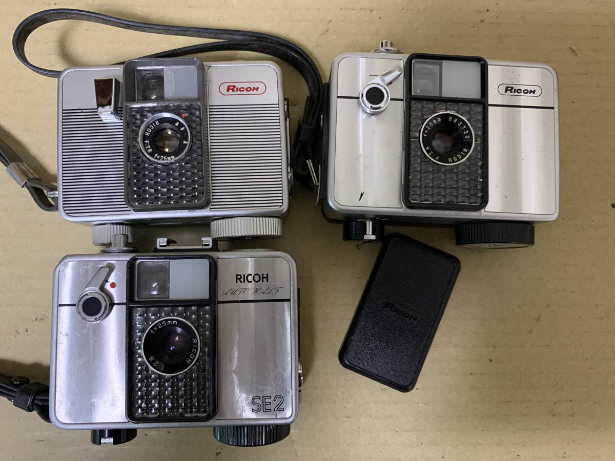 カメラ RICOH AUTO HALF S リコー ハーフカメラ ケース付（ゆ-13S)