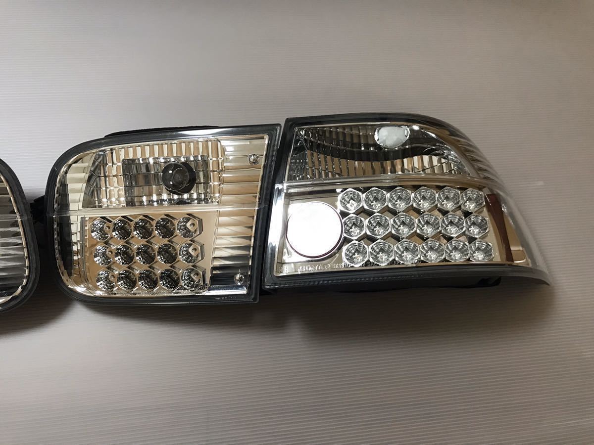 ホンダ シビック EG8/95 クリスタルテールランプセット パーツ 車