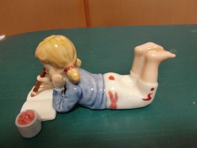 ロイヤルコペンハーゲン フィギュリン 少女 置物 2(ロイヤル