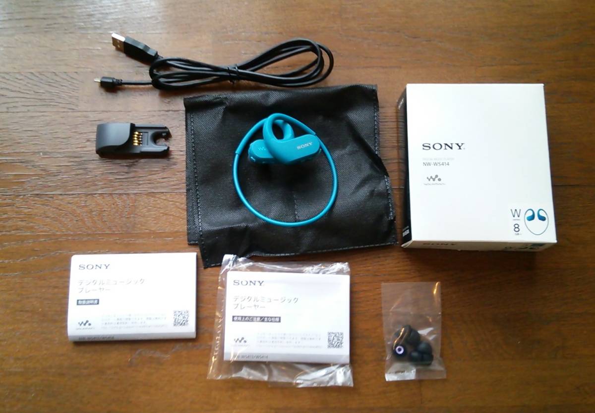 SONY WALKMAN NW-WS414 ブルー 8BG ウォークマン ヨドバシ.com
