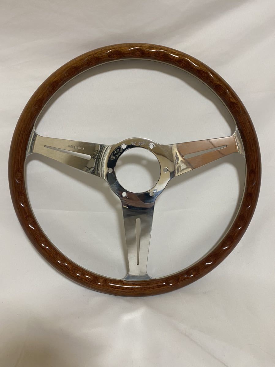 美品】当時物 ナルディ NARDI クラシックウッド ステアリング 36.5φ