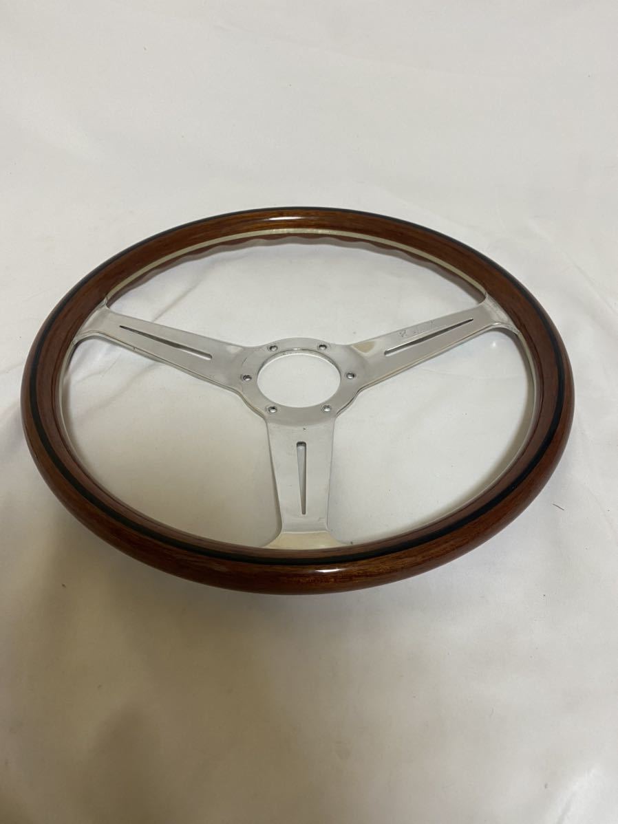 美品】当時物 ナルディ NARDI クラシックウッド ステアリング 36.5φ