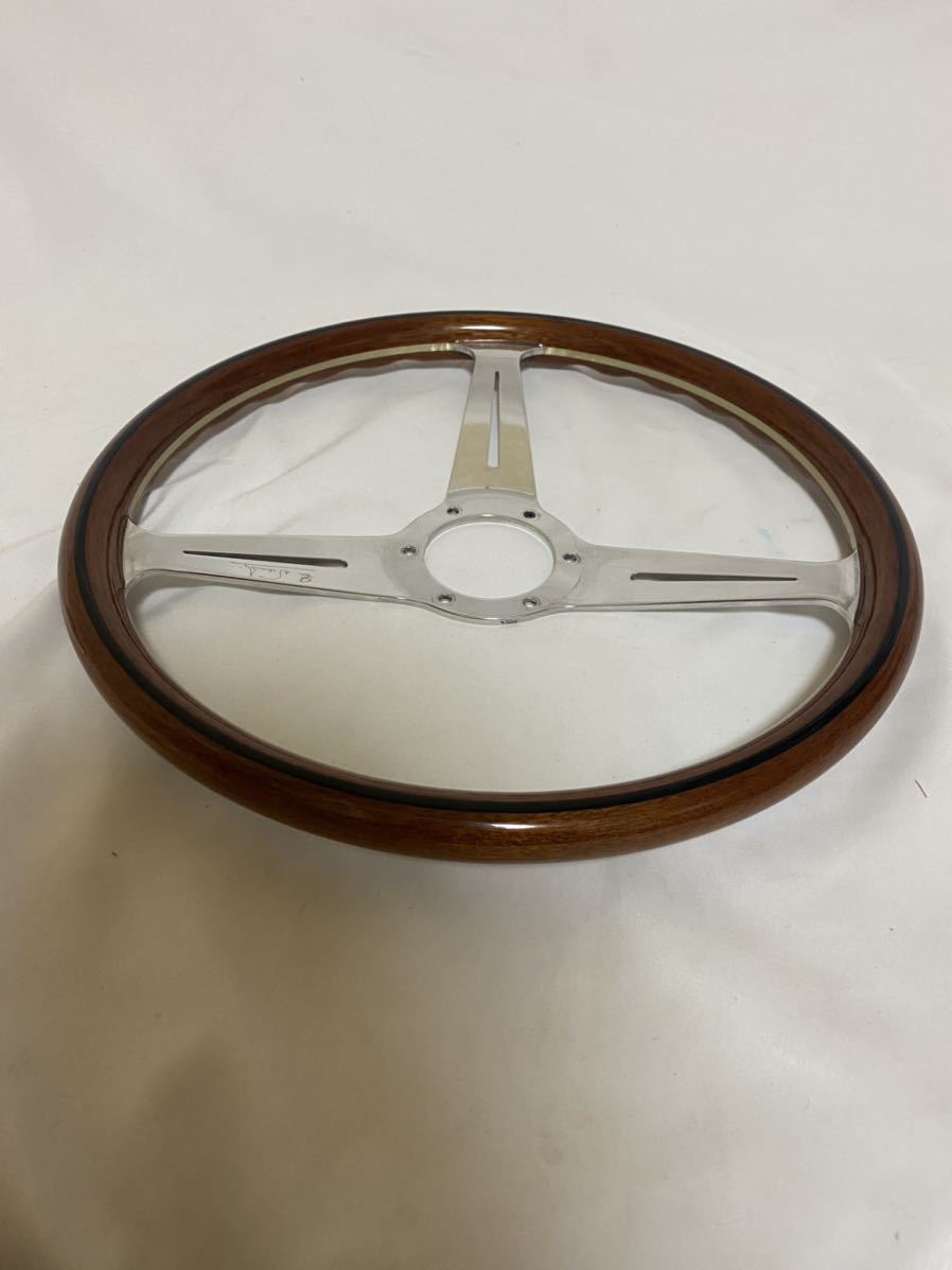 美品】当時物 ナルディ NARDI クラシックウッド ステアリング 36.5φ