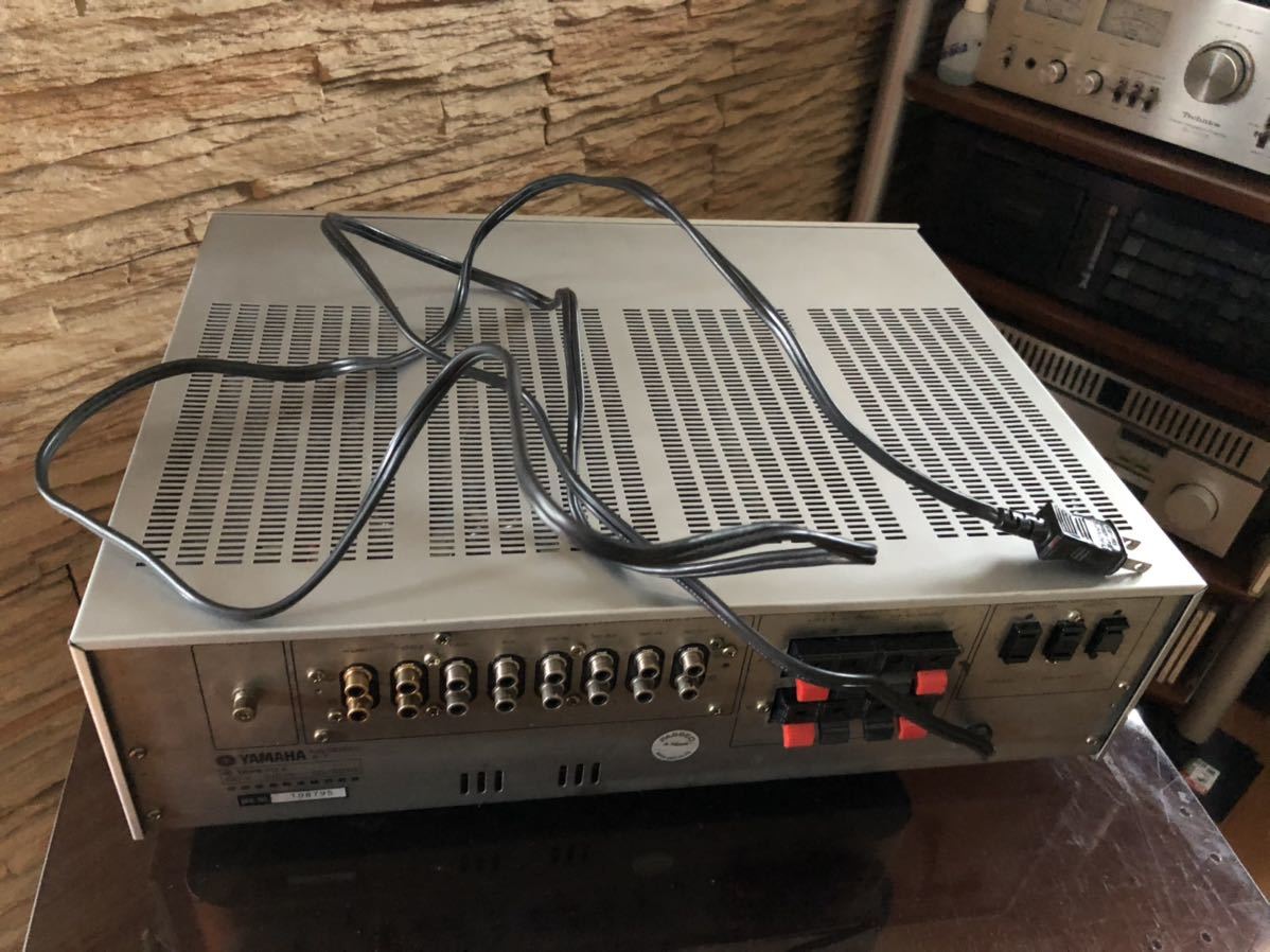 美品.動作品」YAMAHA プリメインアンプ A-7 ヤマハアンプ プリメイン