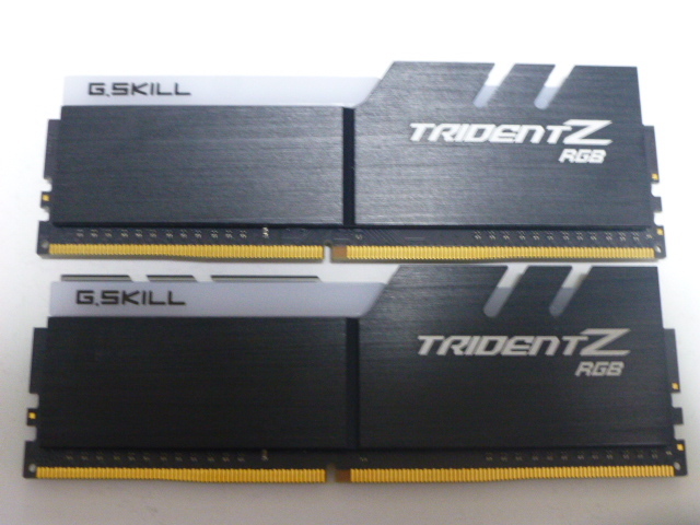 メモリセット メモリ デスクトップ用 G.SKILL TRIDENT Z RGB DDR4-3200 PC4-25600