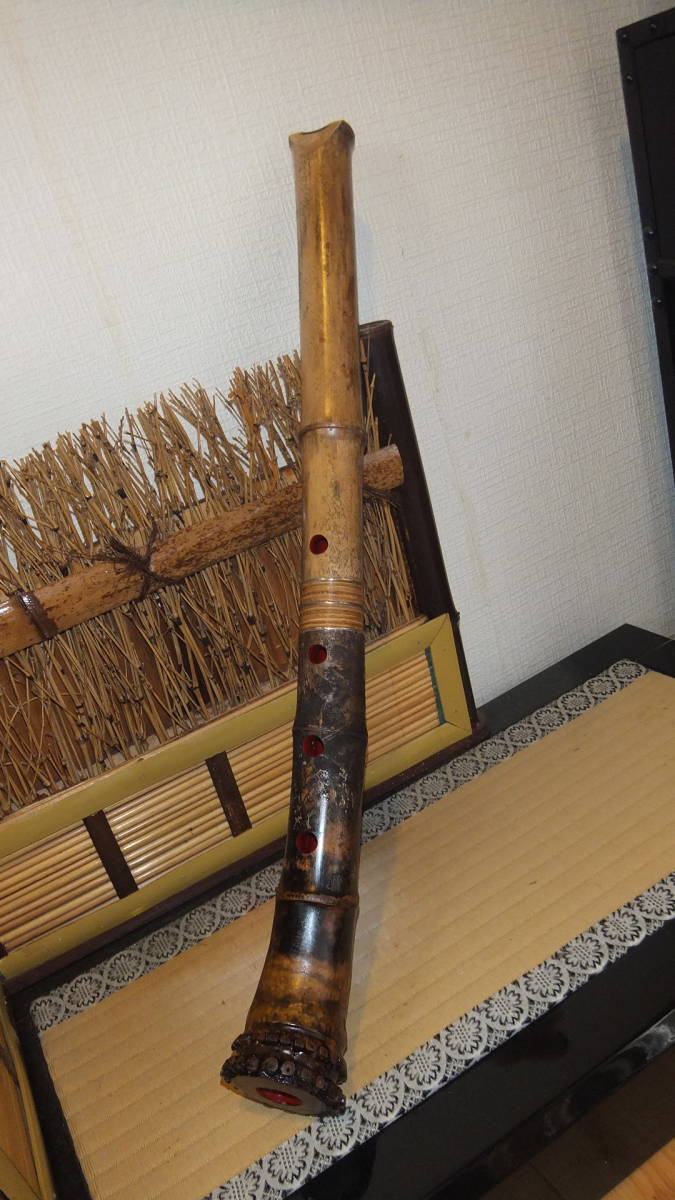 尺八 仙水作 1尺8寸 玉水銘-Gyokusui- 1尺8寸尺八 (455g) | 亀屋尺八