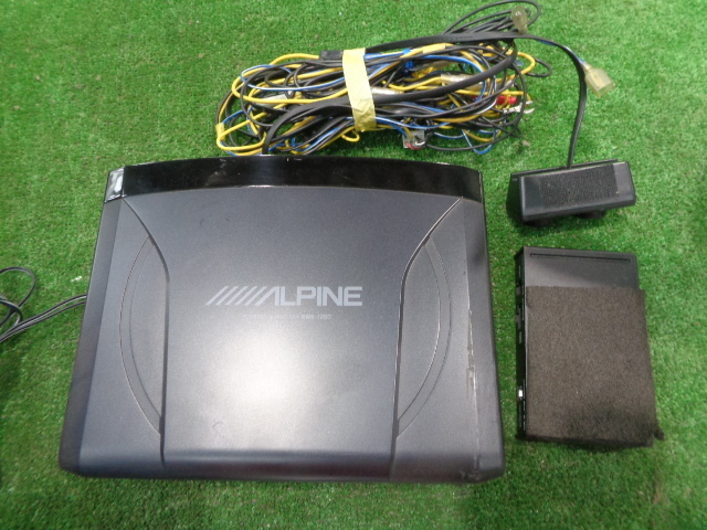アルパイン SWE-1200 ALPINE MXE-M150CKO 中古1スタ 送料無料 サブ