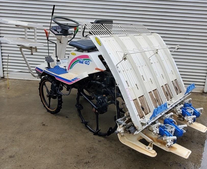 田植え機 イセキ LOVELY mini 40 ミニ 40 4条植え セル付き