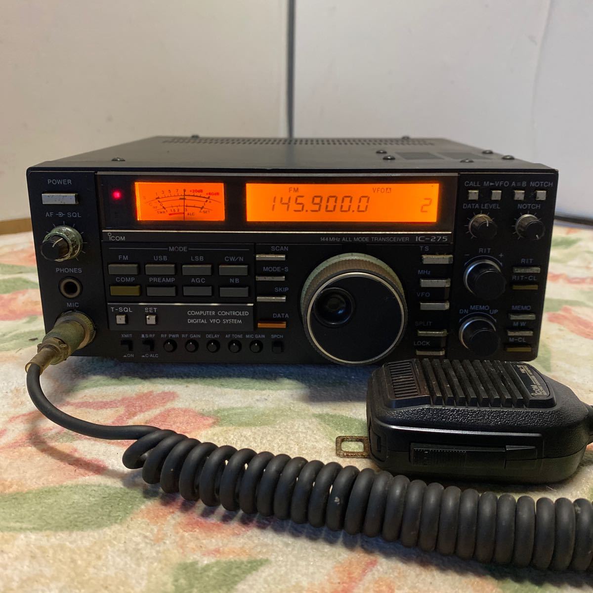 ICOM トランシーバー アイコム 動作未確認 IC 行董アマチュア無線機