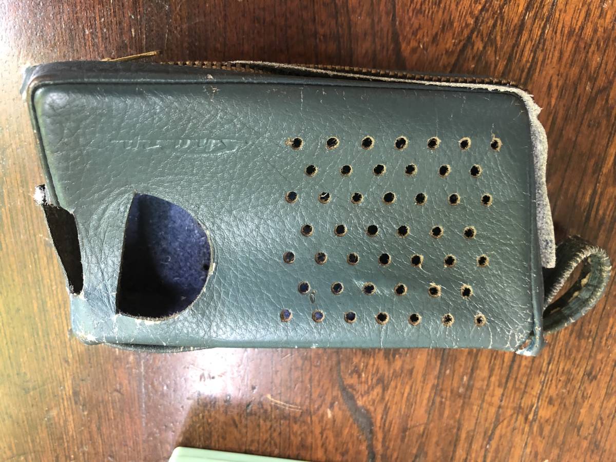 トランジスタラジオ　TR-221 シャープ　早川電機　動作品　ケース付き　昭和レトロ_5