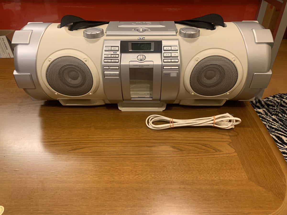 最安値，限定セール ＪＶＣ パワードウーハーＣＤシステム ＲＶ－ＮＢ５０－Ｗ メンテナンス済み完動品(KENWOOD)｜売買されたオークション情報、yahooの商品情報をアーカイブ公開 - オークファン KENWOOD