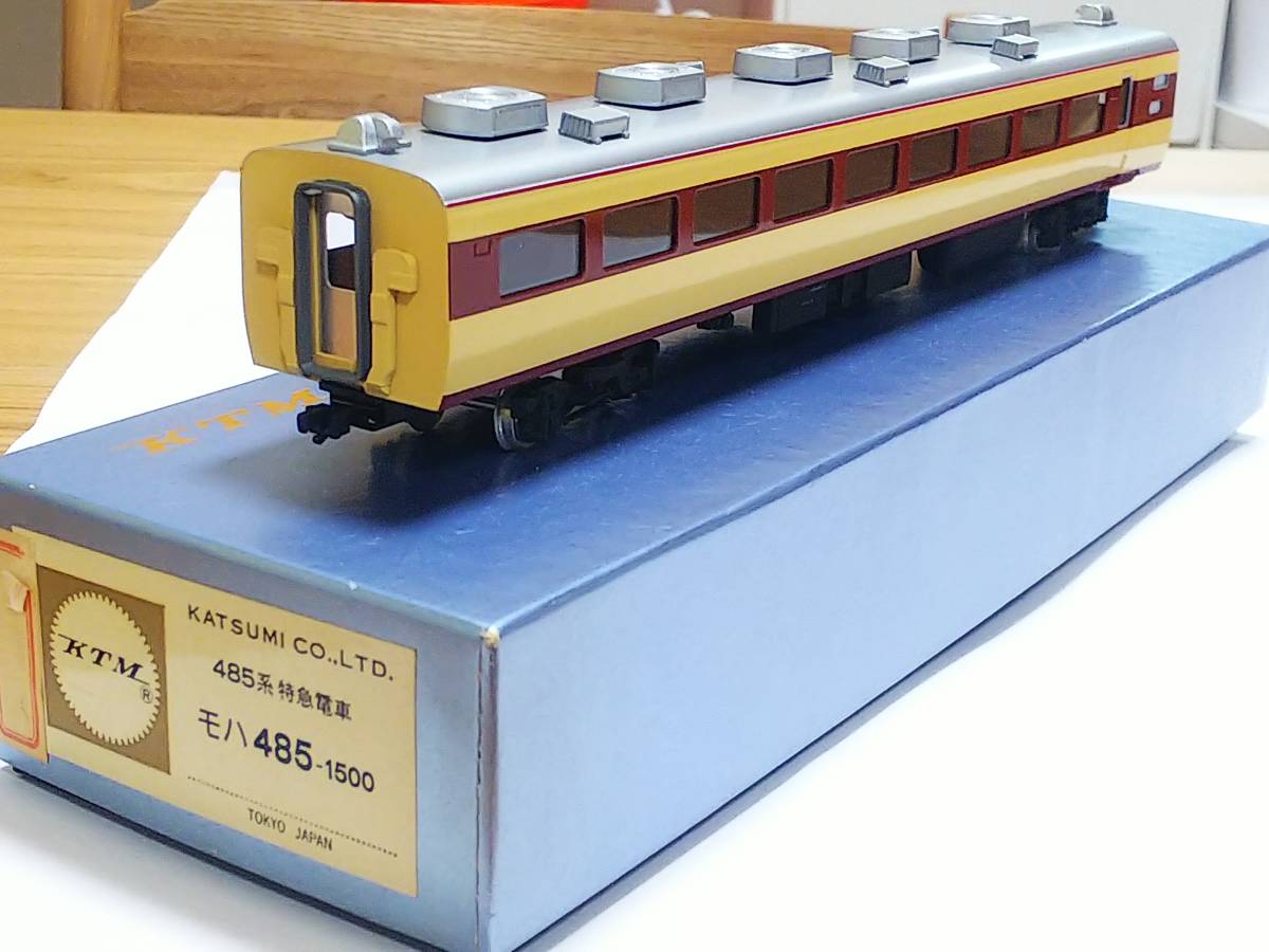 ●サハ 78 鉄道 模型 電車 カツミ KTM コレクション 485系 販売店舗 コレクター放出品 NO.139 カツミ KTM 特急電車