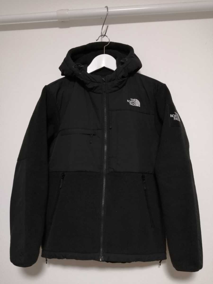 美品THE NORTH FACE 　デナリフーディ フリースジャケット s ブラック ノースフェイス　デナリジャケット NA71952