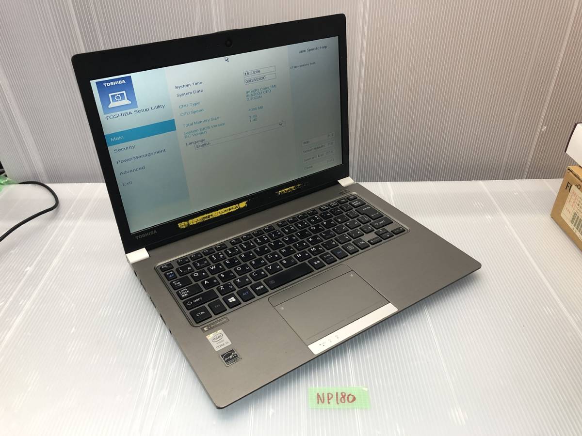 ネット取寄 【1スタジャンク】東芝 dynabook R63/P /CPU：corei5-5300U