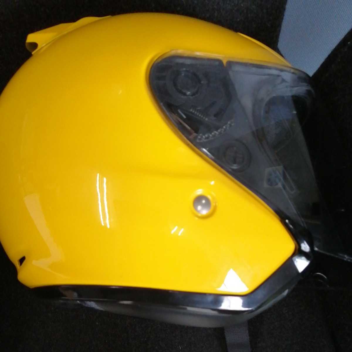 SHOEI ジェットヘルメット J-FORCEⅡJフォース2Mサイズ イエロー SHOEI