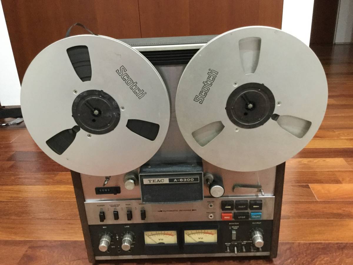 TEAC A-6300 オープンリールデッキ ジャンク!!TEACオープンリール