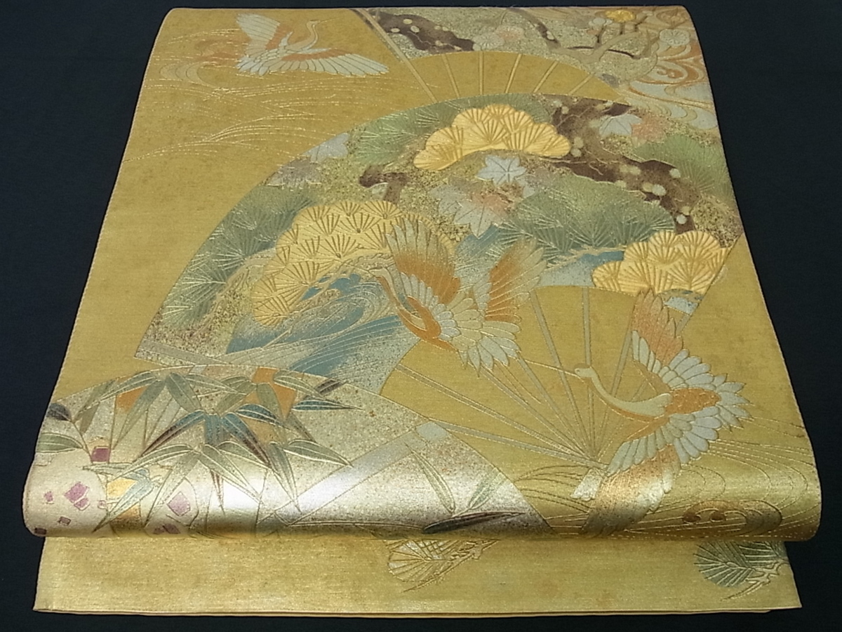 袋帯 漆芸作家 金森一博作 高級漆 袋帯 ベストストア日本一受賞店 