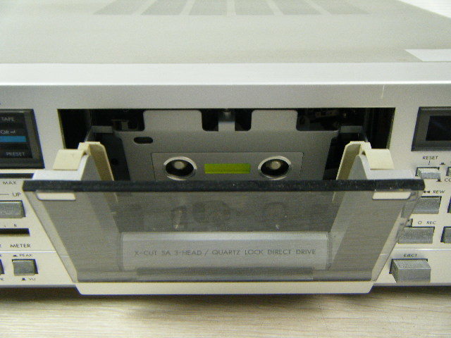 1せ12☆Victor ビクター 3ヘッドステレオカセットデッキ DD-9 クォーツ