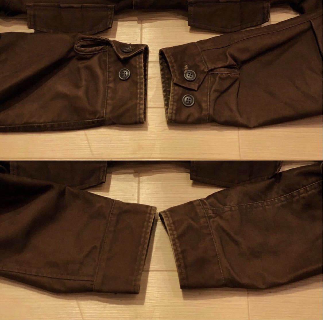 M】Goodenough Fishtail Field Coat Brown グッドイナフ フィッシュ