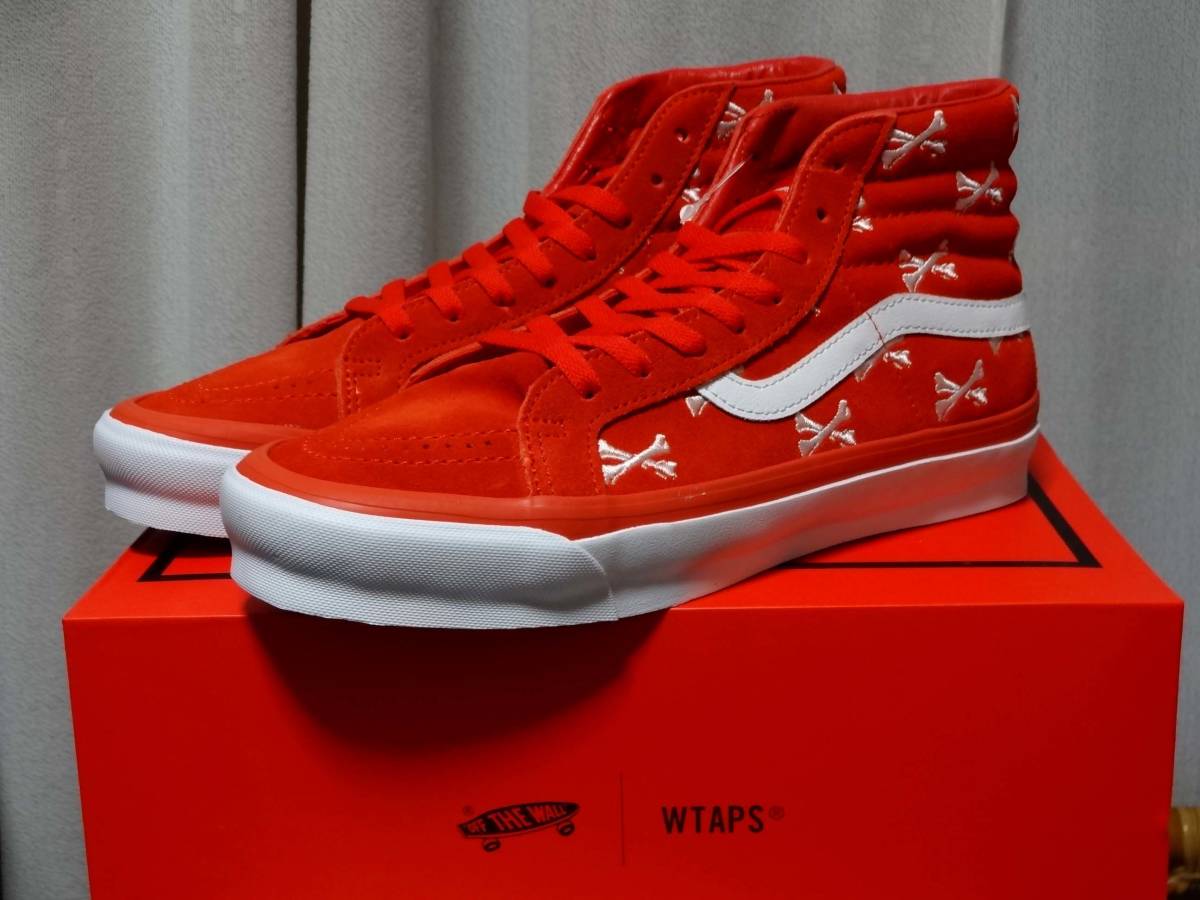 27cm WTAPS VANS VAULT OG SK8 HI LX ORANGE ダブルタップス バンズ 