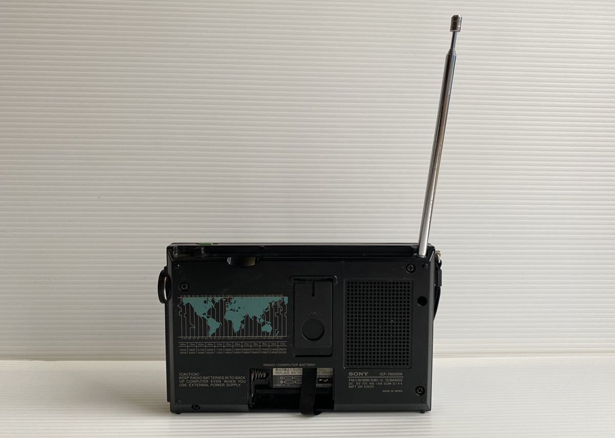SONY ICF-7600DA※ジャンク品[ソニー][ラジオ][15BANDS][FM/LM/MW/SW