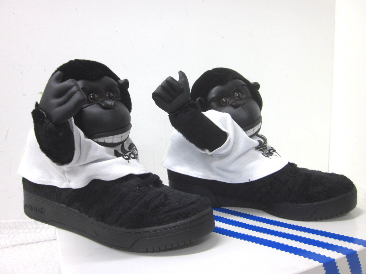 □◇稀少未使用タグ付 adidas × JEREMY SCOTT アディダス JS GORILLA 