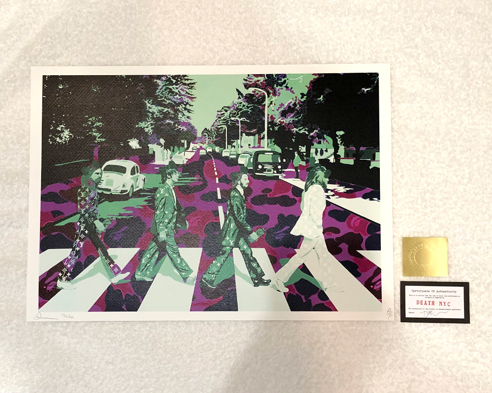 世界限定100枚 2020年 新作正規品 DEATH NYC ビートルズ The Beatles