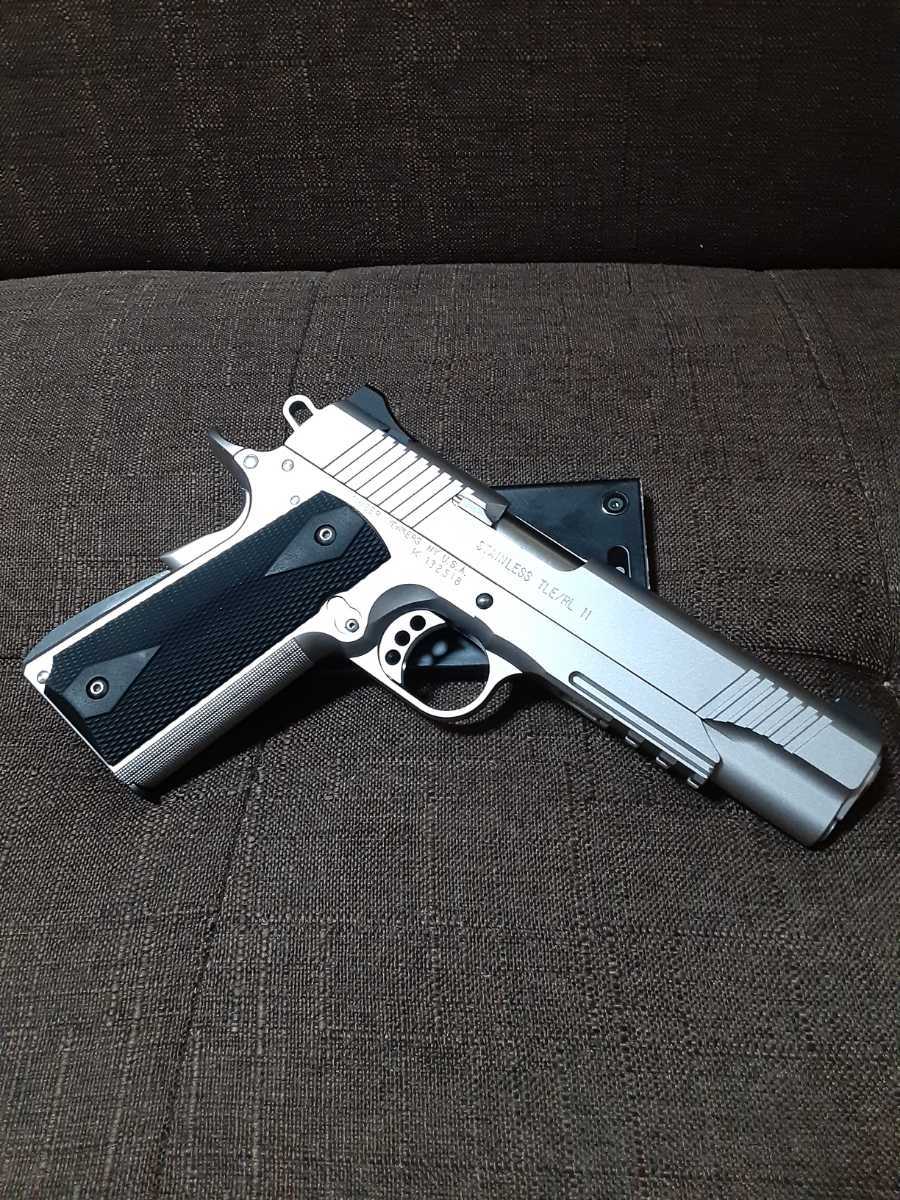 ☆美品希少☆　WA　TLE/RLII　ステンレス　シルバー　ウエスタンアームズ　Kimber　キンバー　コルトガバメント　1911　(箱なし)_2