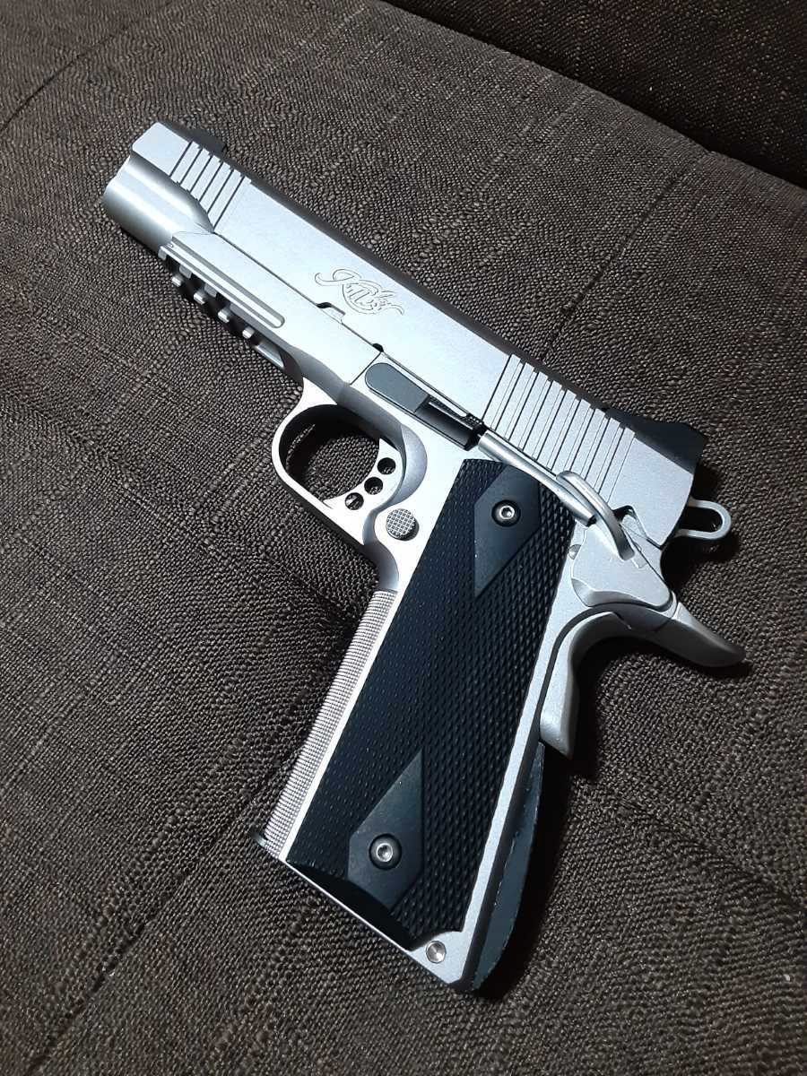 ☆美品希少☆　WA　TLE/RLII　ステンレス　シルバー　ウエスタンアームズ　Kimber　キンバー　コルトガバメント　1911　(箱なし)_5