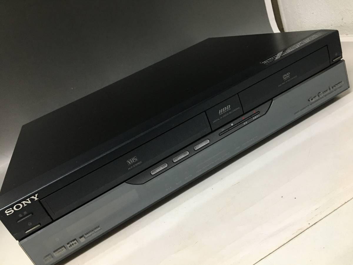 KH1/63 SONY ソニー RDZ―D60V スゴ録 地上 BS VHS DVD レコーダー 06年