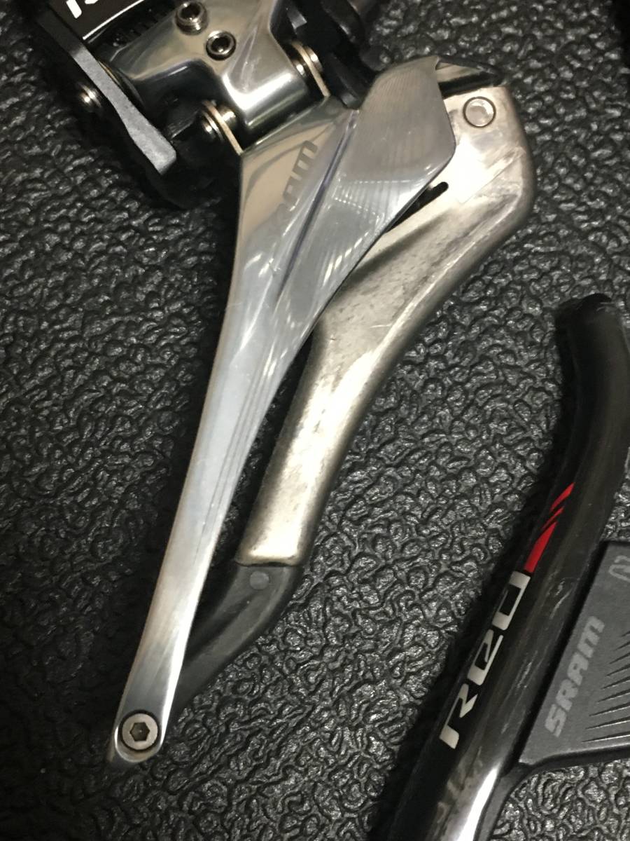 イータップ red スラム etap SRAM 11s ETAP バッテリー付き 中古sram レッド リアディレイラー sram RED22 レッド22 HRD etapの中古品・新品・未