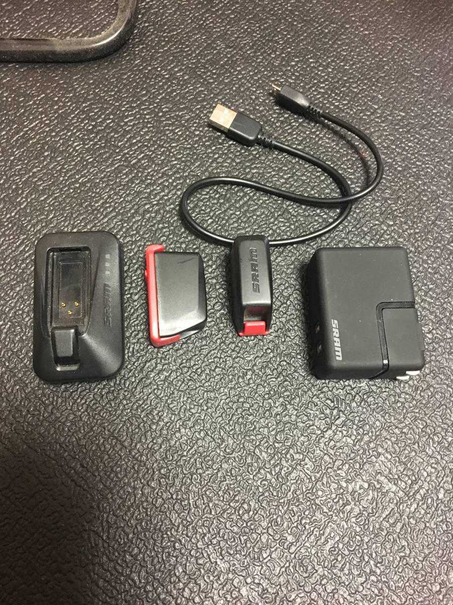 イータップ red スラム etap SRAM 11s ETAP バッテリー付き 中古sram レッド リアディレイラー sram RED22 レッド22 HRD etapの中古品・新品・未